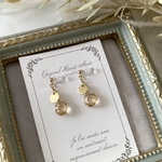 ゴールデンシャドウのジェムイヤリング