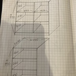 ［usagipyonpyon様］三段シェルフ　W900  クリア　集成材(節あり)
