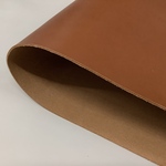 牛カラー ヌメ　ブラウン　30cm×95cm  28デシ　　本革　ハンドメイド　レザークラフト　革　レザー　leathercraft　革細工　素材 ヌメ　かたひも　ショルダーひも　ベルトに