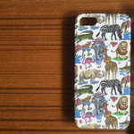 *iPhone5/5s/5c/6/6s/7*pool party*WH*リバティ*カバー*ケース