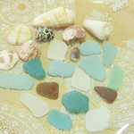 シーグラス＆シェル   130g   工作用