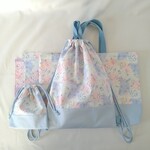 【e-haru0503様専用】星空とユニコーン柄サックス/切替サックス＆星空とユニコーン柄ラベンダー　5点セット