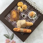 小さなパンの壁掛け🥖☕️