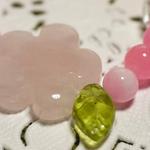 【送料無料】桜と菜の花のストラップ【値下げ】