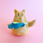 コーンポタージュがすきな猫のリングスタンド