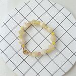 Octahedron YE / M bracelet (NO.703)
