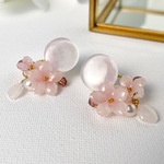 春霞　桜のピアス/イヤリング