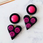 ニコちゃん☺☺☺ハートのピアス✳イヤリング
