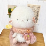 (U様ご予約商品)春を探しに〜お出かけひつじちゃん(ラッピング無料)