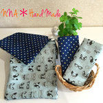♡♥︎NNA♥︎♡ no.4 ハンドメイド よだれカバー 汗取りカバー