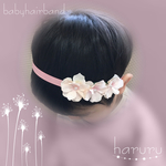 お花のヘアバンド