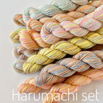 Harumachi set［手染め刺し子糸］