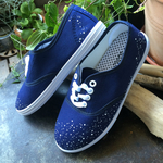  ☆新作☆ペイントシューズ　スニーカー　23,5cm