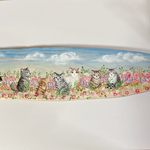 猫の絵　絵画　アート　【原画一点のみ】