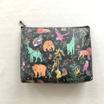 【Mさま専用】台形にならないマチ付きポーチ　リバティ　リバティクリスマス