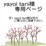 yayoi tai様専用ページ
