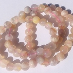 天然石ばら売り　春桜ジェイド 8㎜　6粒/300円　アクセサリーパーツ　