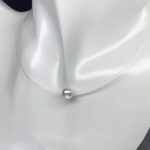 光ファイバー・ネックレス （あこやパール8.3mm）