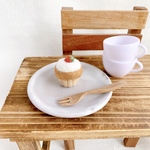 【NEW】羊毛×カップケーキストラップor飾る用