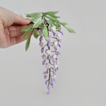 【ｍ様　オーダーメイド作品　藤の花　かんざし】売約済み