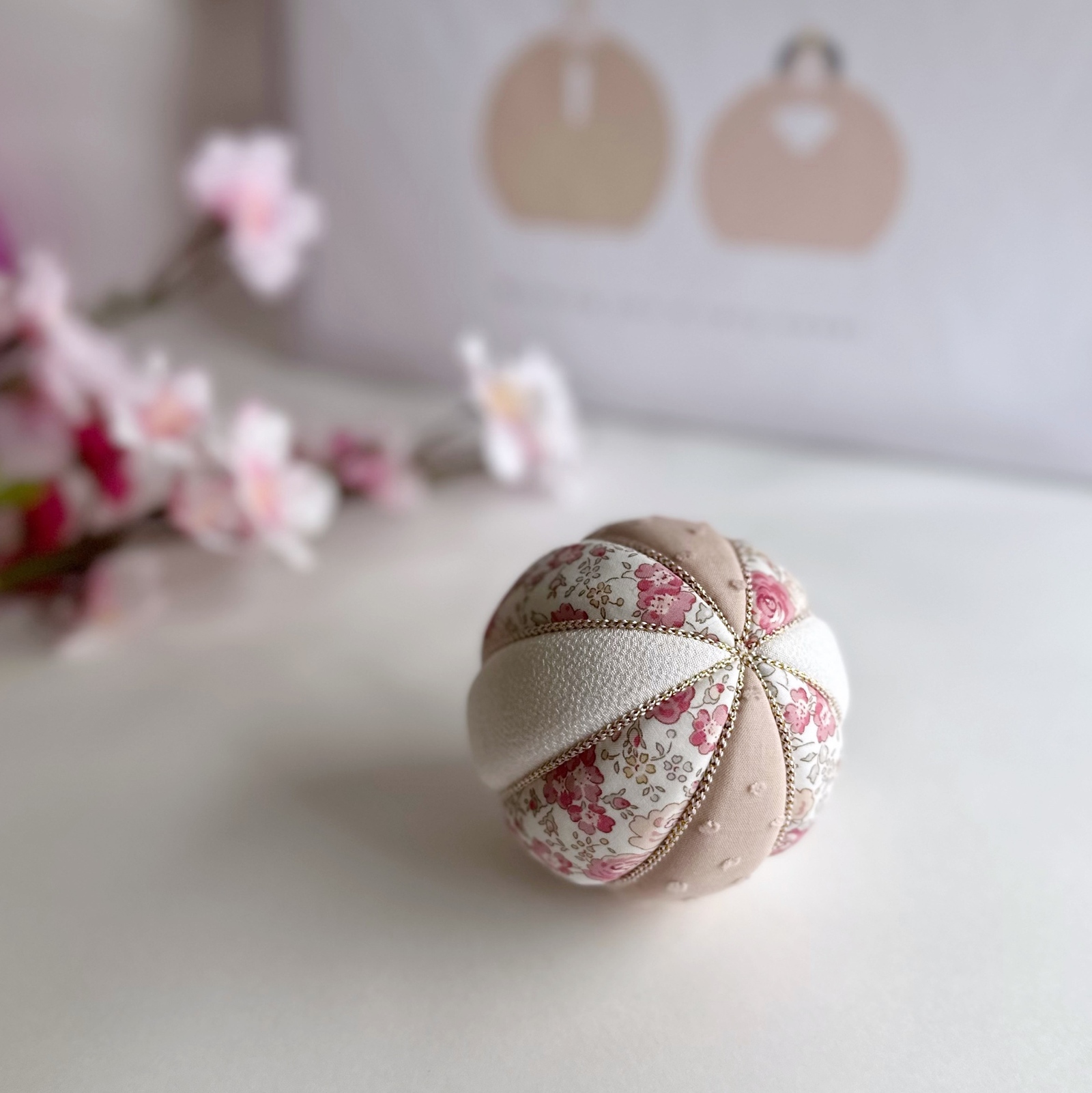 和柄の木目込み鞠 - MAYS'S GALLERY | minne byGMOペパボ 国内