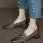 ブラウン、ブラック、グレー パンプス コンフォートパンプス バックストラップ センチヒール ヒール ローヒールパンプス
