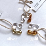 2way earcuff  mini𓆸シルバー