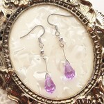 再販)揺れるしずく༅チェコ アレキサンドライトのピアス