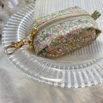 🌟プチギフトに大人気🌟Clip'n porch(クリップンポーチ) / リバティファブリック/フォーゲットミーノット/ピンク)/ミニミニポーチ