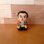 【godzilla様オーダー品】似顔絵ぬいぐるみ(羊毛フェルト)