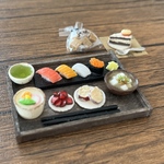 ミニチュア　お寿司定食