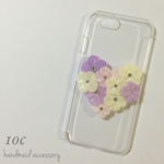 moon-chai様専用 《サクラ》スマホケース〜flower heart〜
