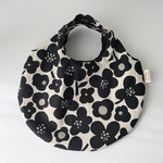 ぺったんこまるbag  ノルディコフラワー　ナチュラル
