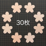 桜メッセージカード(大) 30枚