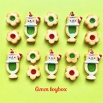 レトロなメロンクリームくまソーダクッキー【ピアス/イヤリング】