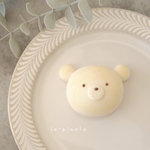 おままごと　白いくまのどうぶつパン