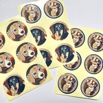 G様専用ページ ビーグル犬とダックスのシール