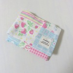 移動ポケット*YUWAパッチワーク柄*水玉*ポケットティッシュケース*127