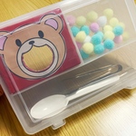 miwa様専用あけうつしのおしごと☆指先遊び手作り玩具【くま】3点