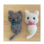 専用ページ＊見返り猫×2