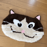 ★にゃんラグ★　猫型フカフカラグマット　乗ってもOK飾ってもOK♪♪