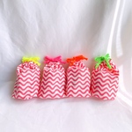 ☆特集掲載☆ 入園入学2023 ☆ ネオンカラーの紐がポイント✨ コップ袋 給食袋 紐のカラーが選べます！