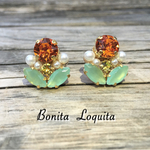  flower bijou ピアス
