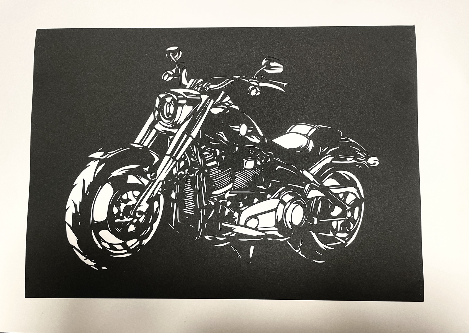 木彫り手作り　ハーレーダビットソンおじさん ハーレーダビットソン 1939EL HARLEY-DAVIDSON レトロ ブリキ製