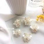 A1538【送料無料】Original charm 桜 フラワー タッセル チャーム 2pcs