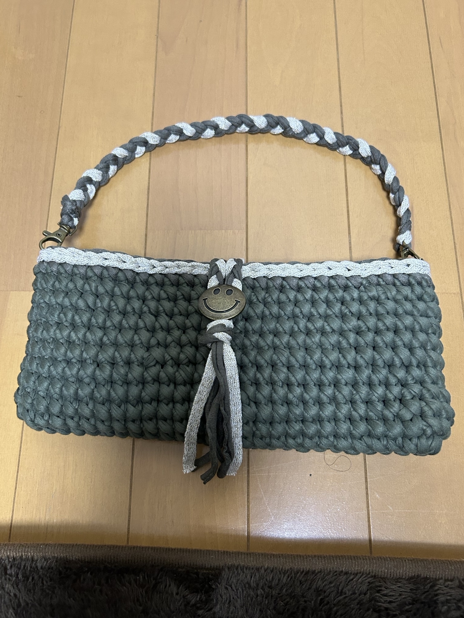 デニムヤーンと麻紐のコンビバック - KAZUMIN317'S GALLERY | minne