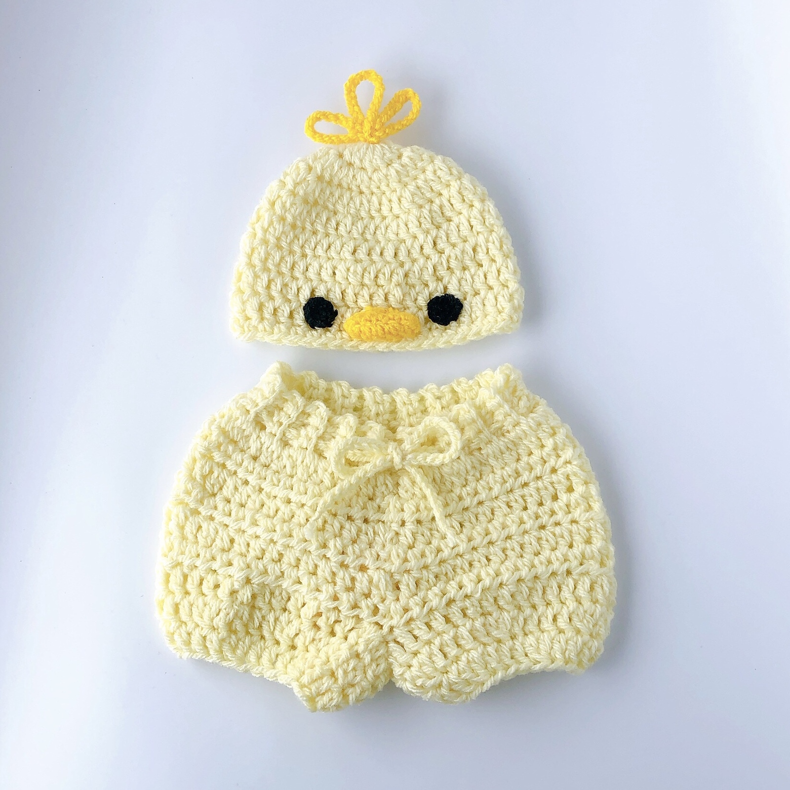 上下セット・ひよこ🐤ベビーコスチューム♡ニューボーンフォト