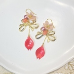 🌸「結」ピアス❤️