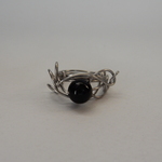 オニキスのデザインリング