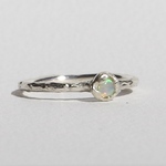 ★★MORE SALE★★ SV オパール Wrap Ring #11.5